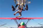 Tom Cruise's Bi-Plane Transfer Rehearsal - Take One